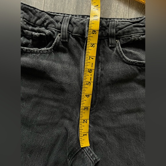 Garage Street Wide Leg Jean - Black Destructed size 00 - Picture 12 of 13